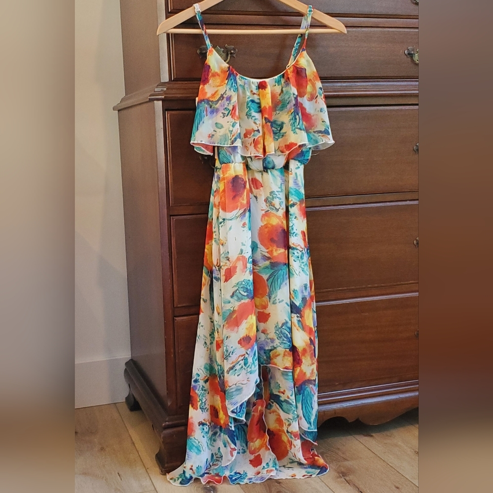 Beautiful Flowy High Low Dress